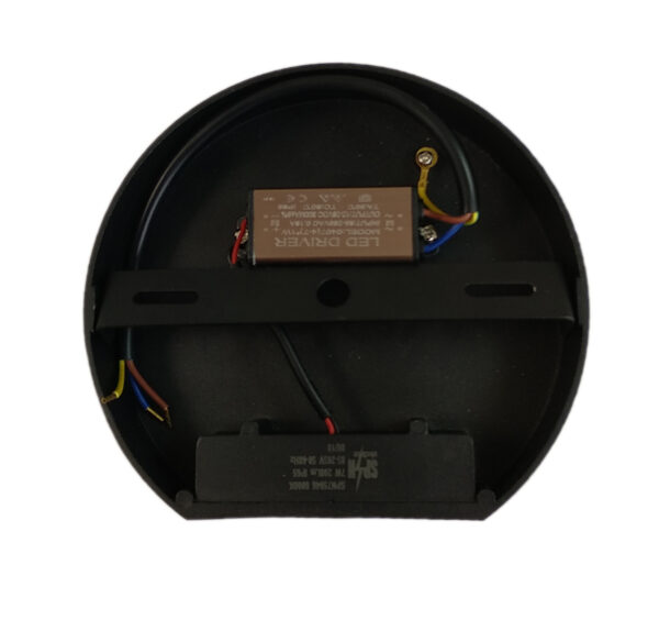 Aplica LED Perete Semicerc fi135, 7W, 6000K, lumina rece, cu protectie IP65 - imagine 3