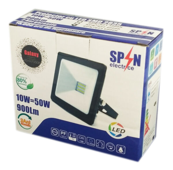 Proiector LED SMD Galaxy, 20W=100W, 3000K, lumina calda - imagine 4