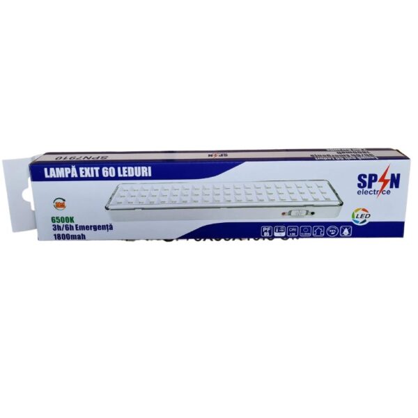 LAMPA EXIT 60 LED 6500K - imagine 5