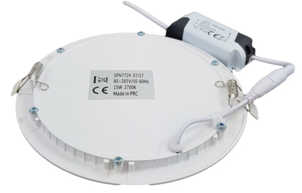 Spot LED Slim Patrat 225x225mm, 18W=150W, 4100K, lumina neutra - imagine 2