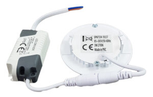 Spot LED Slim Ø85, 3W=25W, 2700K, lumina calda
