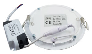Spot LED Slim Ø145, 9W=60W, 6400K, lumina rece