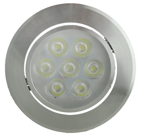 Spot LED aluminiu Fi109, 7W 6400K, lumina rece - imagine 3