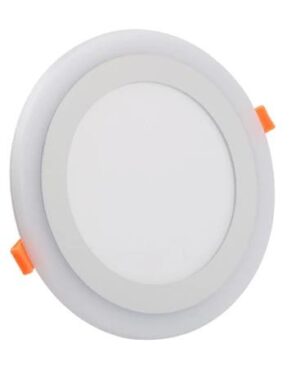 Spot LED Rotund Doua Culori 6+3W 3000k-6500k 450lm Trei Functii