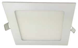 Spot LED Slim Patrat 166x166mm, 12W=75W, 6400K, lumina rece