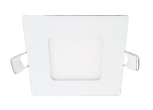 Spot LED Slim Patrat 85x85mm, 3W=25W, 6400K, lumina rece