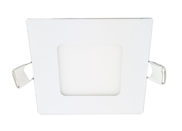 Spot LED Slim Patrat 85x85mm, 3W=25W, 6400K, lumina rece