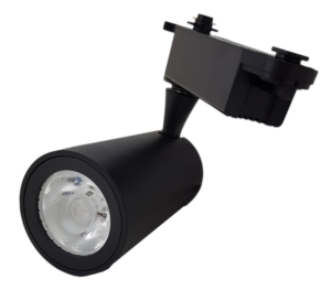 Spot Sina Negru 18W=180W, 3000K, lumina calda