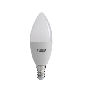 Bec LED Lumanare E14, model C37, 9W=80W, 4100K, lumina neutra