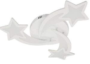 Lustra LED dimatbila STEA 62W cu 3 brate 3 CULORI+IR