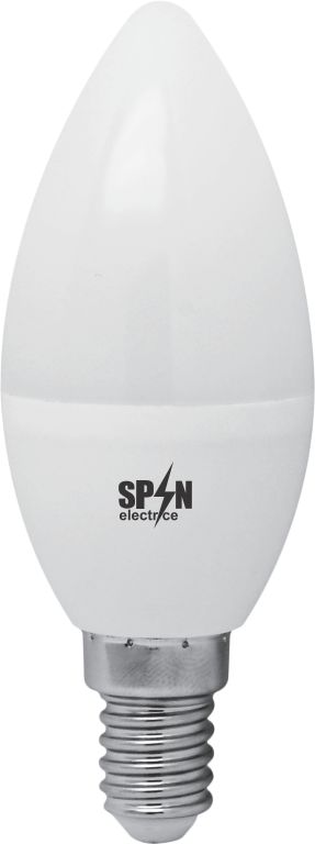 Bec LED Lumanare E14, model C37, 7W=60W, 4100K, lumina neutra
