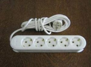 Prelungitor electric ceramic 3m, 5 posturi, cu contact de protectie