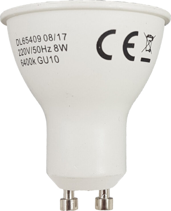 Bec LED GU10, model R50, 8W=60W, 4100K, lumina neutra