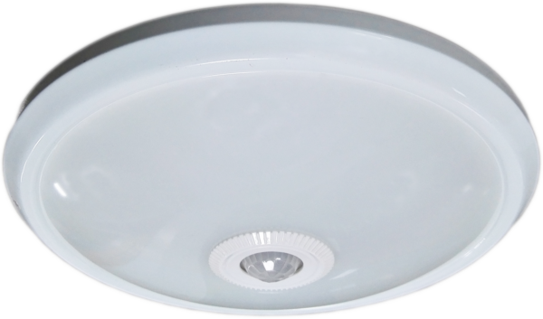 Plafoniera LED cu senzor de miscare reglabil Ø270, 12W=75W, 4100K, lumina neutra