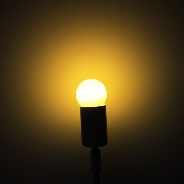 Bec LED G45 galben - imagine 2
