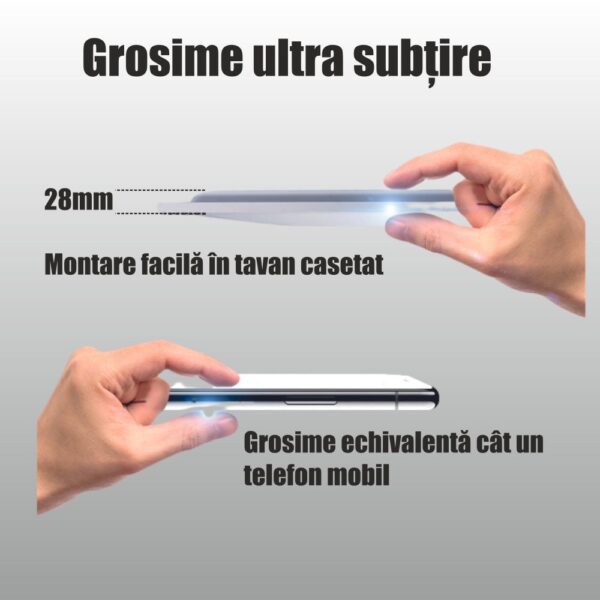 Panou LED Back-light 48W, 3840 Lm, lumina neutra - imagine 3