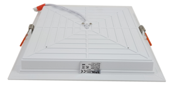 Spot LED Slim 225X225mm, 30W=200W, 3000K, lumina calda - imagine 4