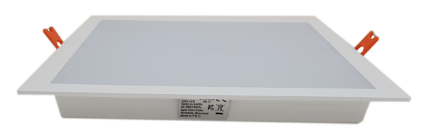 Spot LED Slim 225X225mm, 30W=200W, 3000K, lumina calda - imagine 2