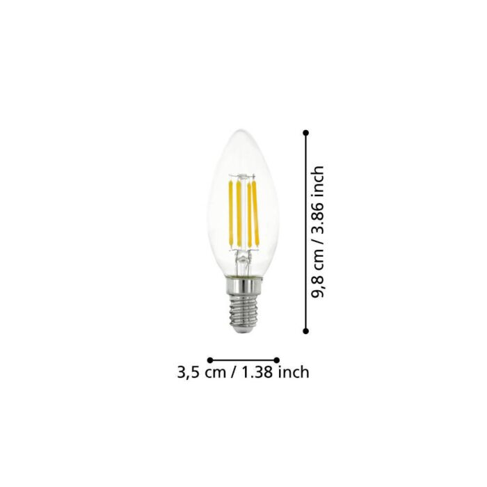 Bec LED E14 7W 2700K 110016 - imagine 2