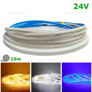 banda led cob 288 led ml exterior 24v rola 10m p1