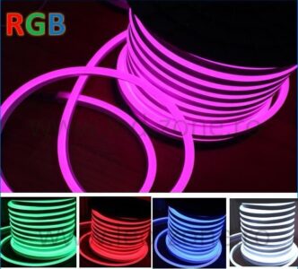 furtun led neonflex slim 220v rgb