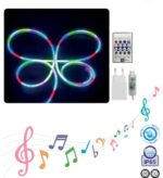 Kit Neonflex LED RGB Digital Muzical 5m Telecomanda si Telefon CAPITAL-5 - imagine 4