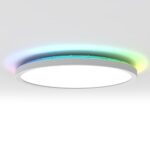 Plafoniera LED 18W Alba RGBW cu Telecomanda LZ20251