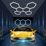 Set 3 Hexagoane LED Honeycomb 160W Tuburi 440mm