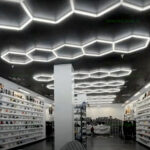 Set 5 Hexagoane LED Honeycomb 200W Tuburi 440mm LZ4103 - imagine 2