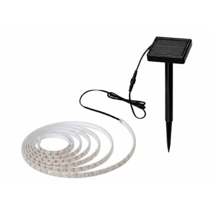 kit banda led 2835 64 smd ml rgbw solara ip44 rola 3m